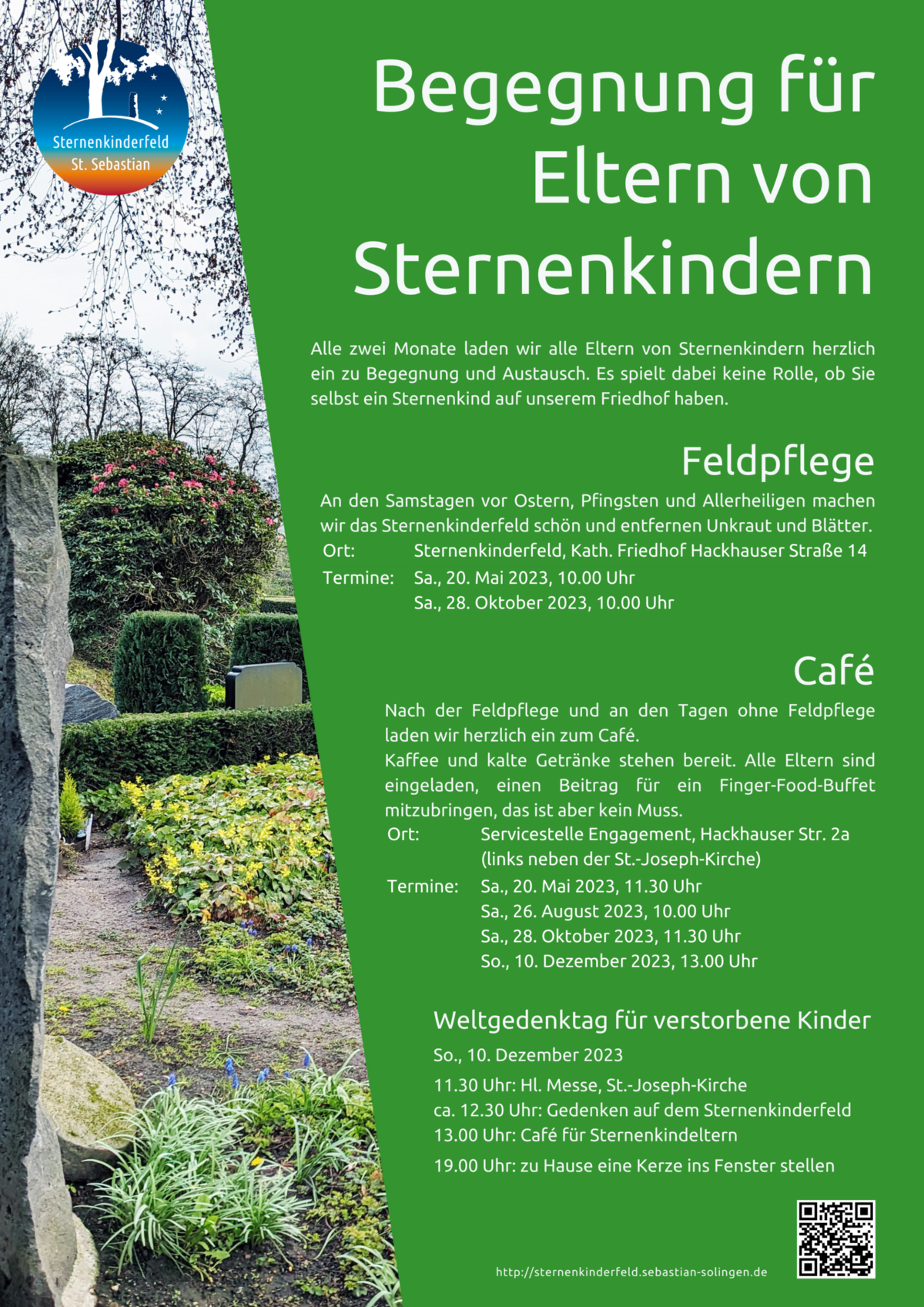 Begegnung für Sternenkindeltern