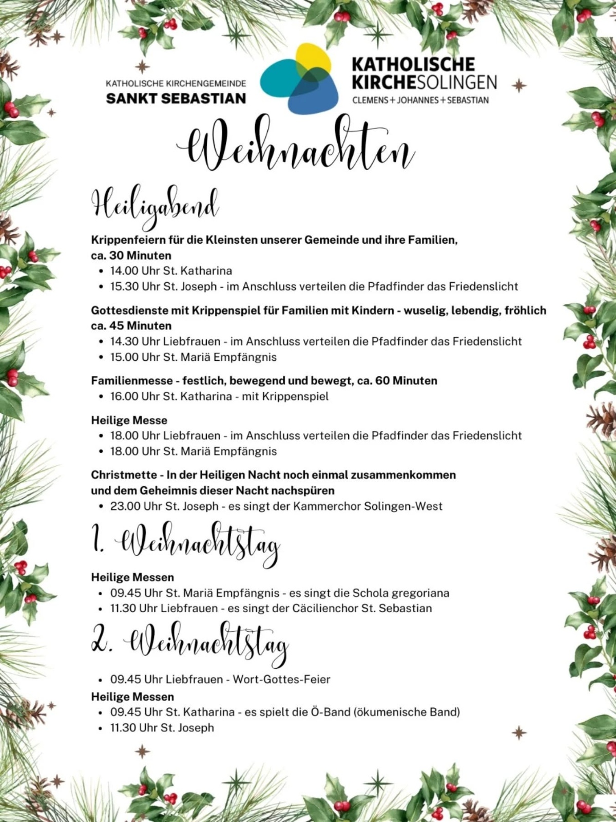 Weihnachten 2025