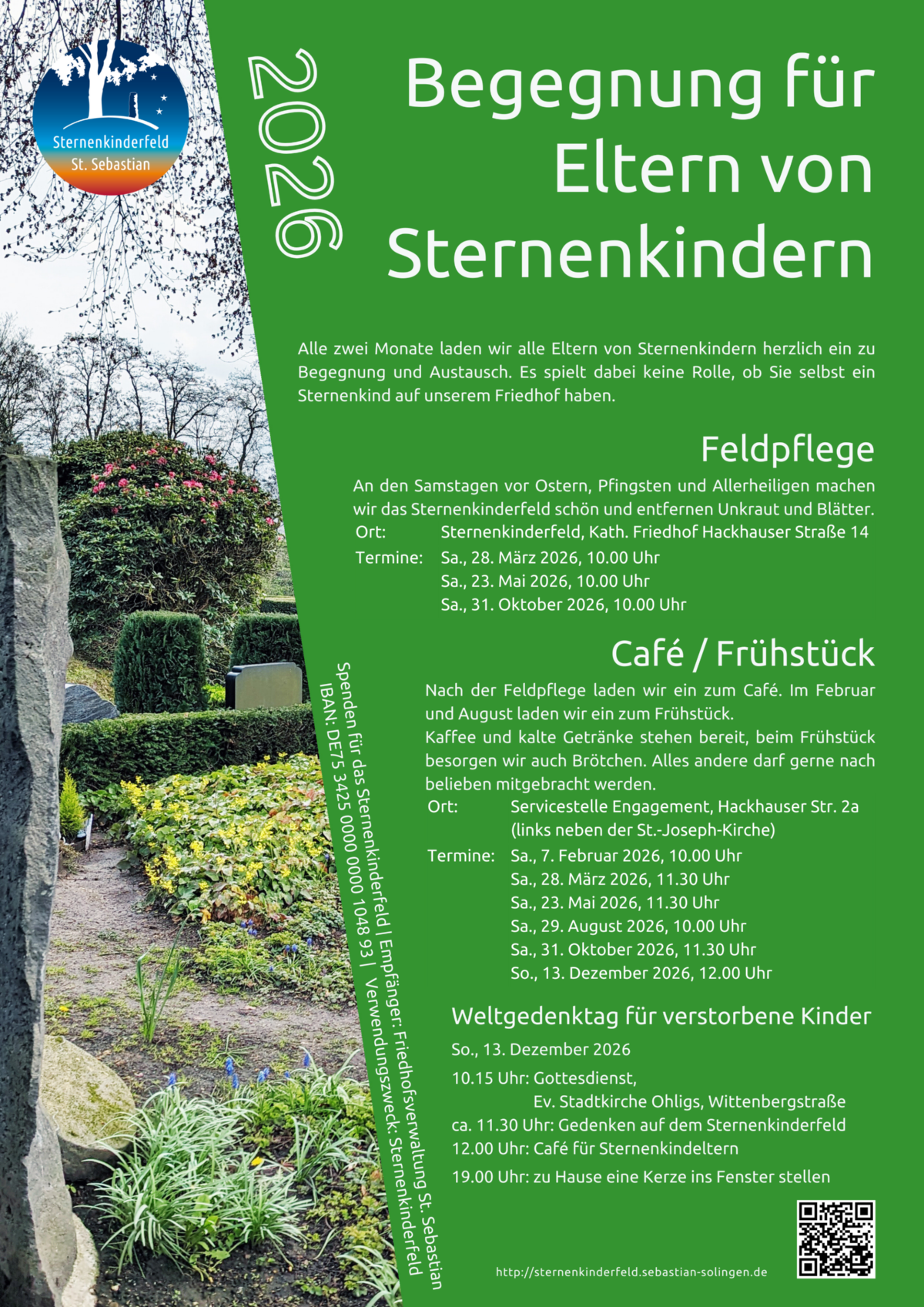 Treffen für Sternenkindeltern 2026