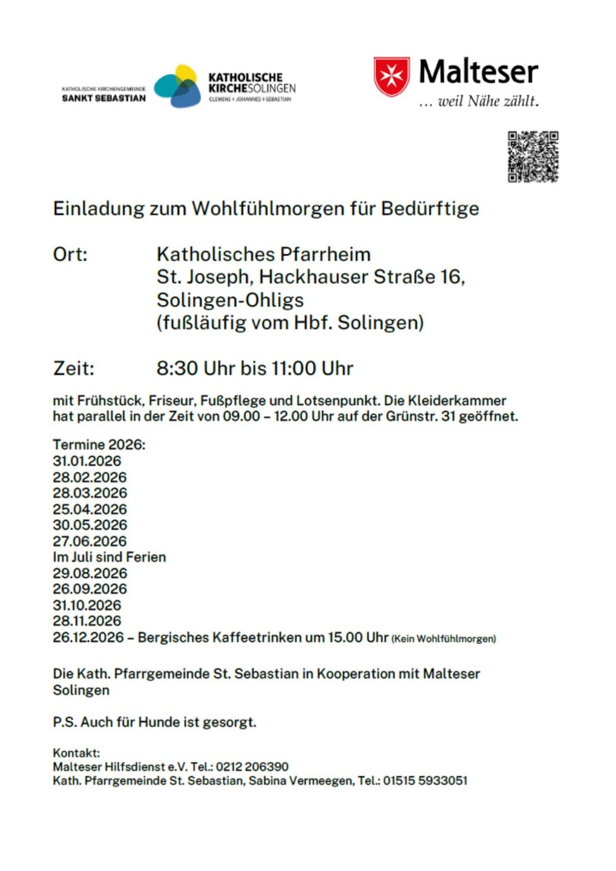 Wohlfühlmorgen 2026